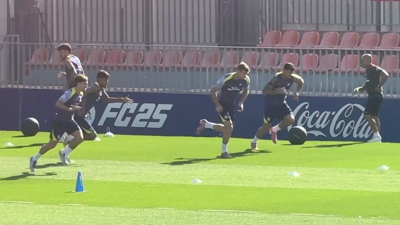 Julián Alvarez regresa a los entrenamientos