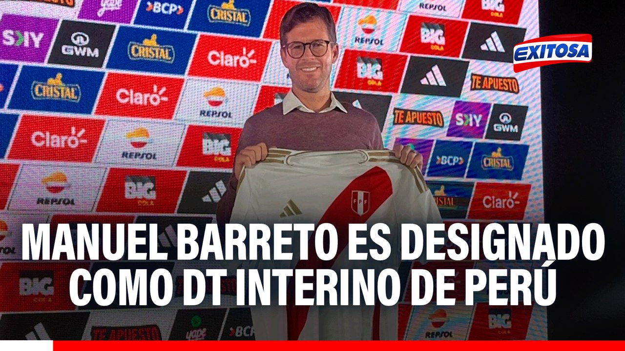 Selección Peruana: Manuel Barreto es designado como DT interino por la FPF