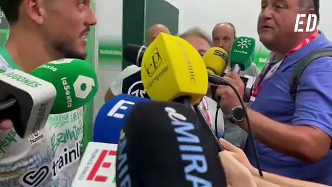 Fornals, en zona mixta tras el Betis-Real Sociedad