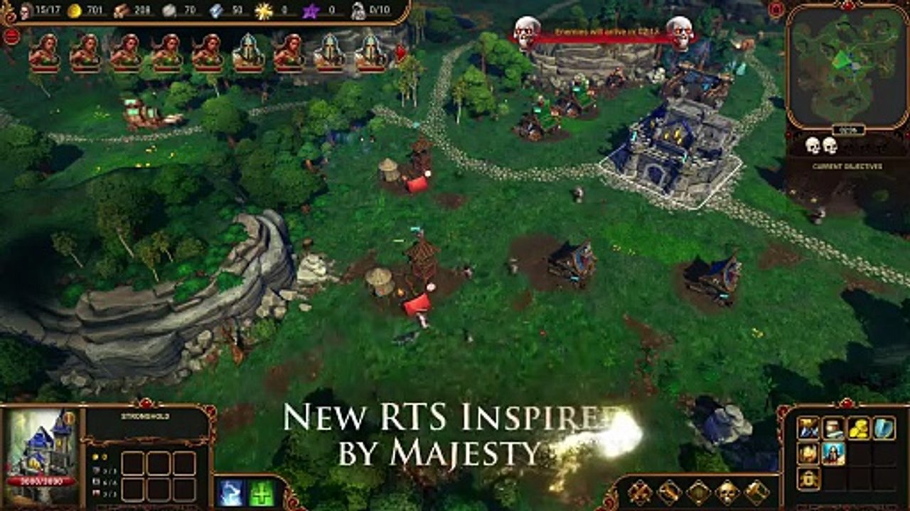 Lessaria Fantasy Kingdom Sim - Trailer #1