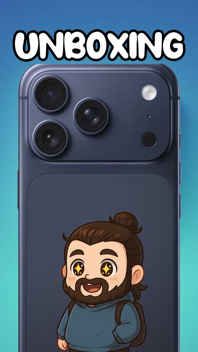 Unboxing de l’iPhone 17 Pro Max en Deep Blue