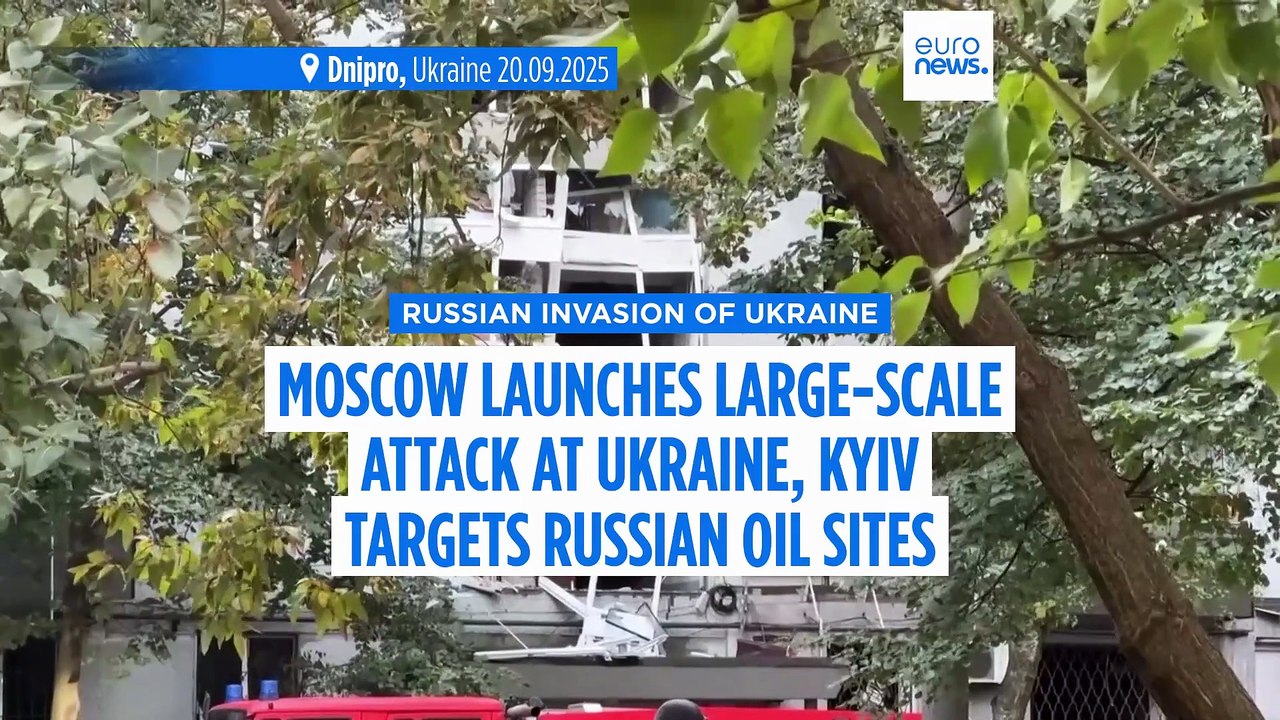 Russia launches large-scale missile and drone attack on Ukraine, killing three