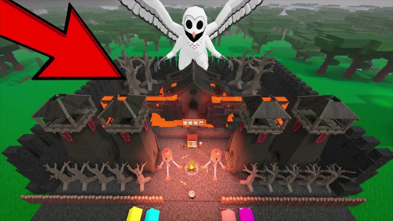 ROBLOX | I Built THE STRONGEST VOLCANO BASE in 99 NIGHTS IN THE FOREST ROBLOX