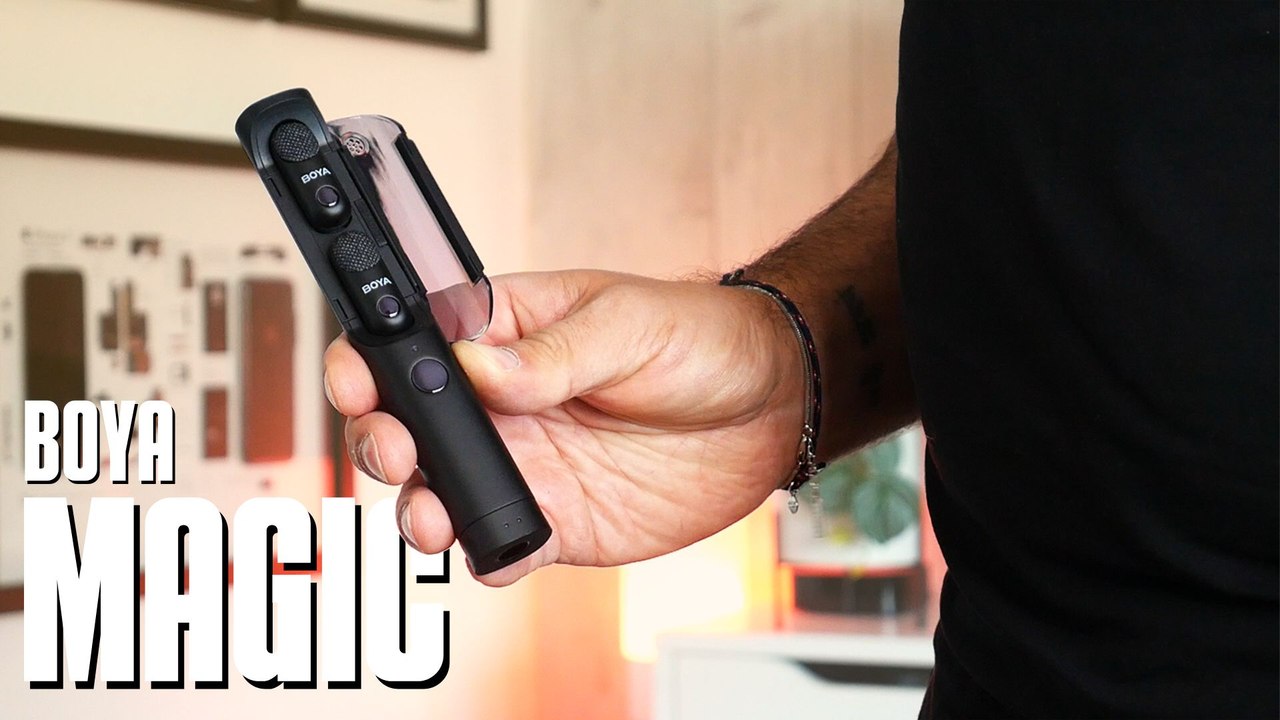 Boya MAGIC :  le micro TRANSFORMABLE pour les créateurs de contenus