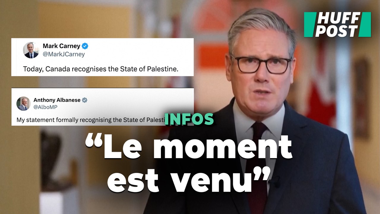 Le Royaume-Uni, le Canada et l’Australie reconnaissent officiellement l’État de Palestine