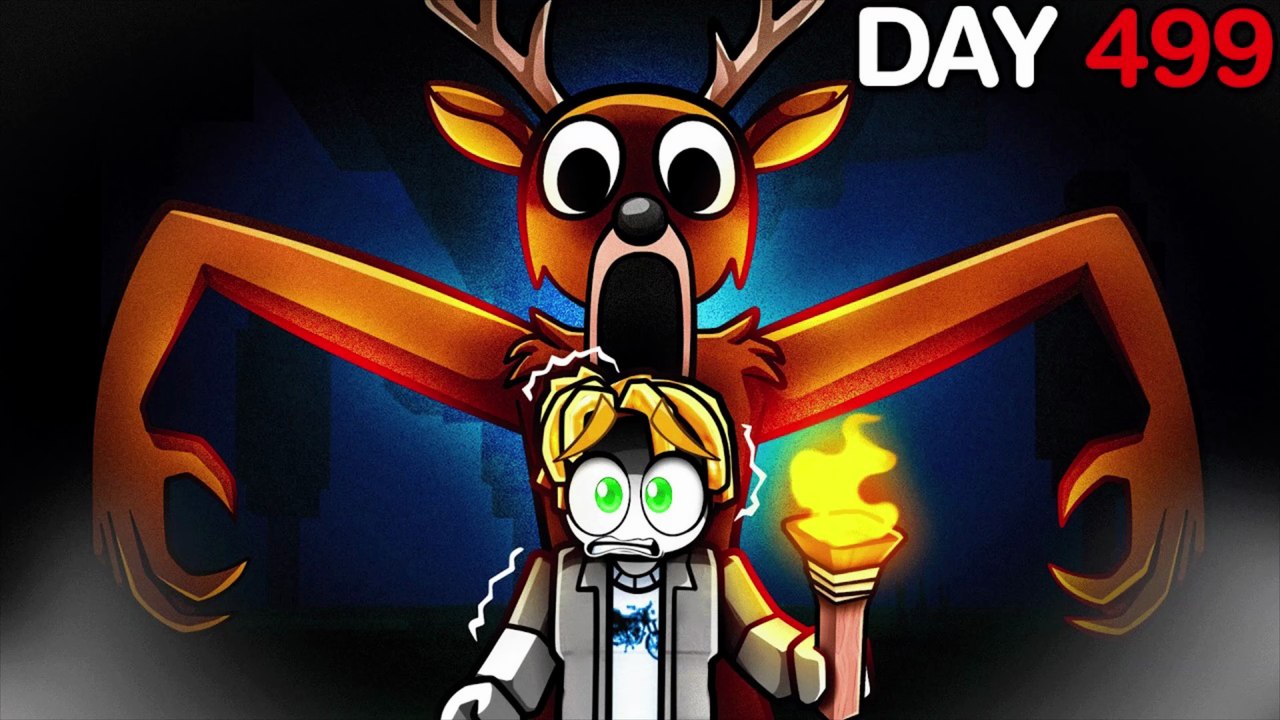 ROBLOX | I Survived 500 Nights in The Forest