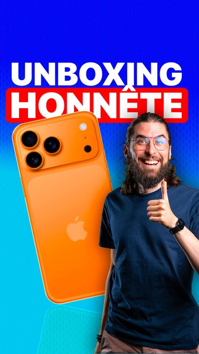 UNBOXING HONNÊTE iPHONE 17 PRO MAX🧐