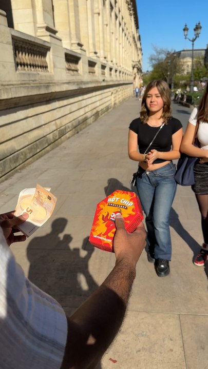 Hot chips challenge version fille 🥵