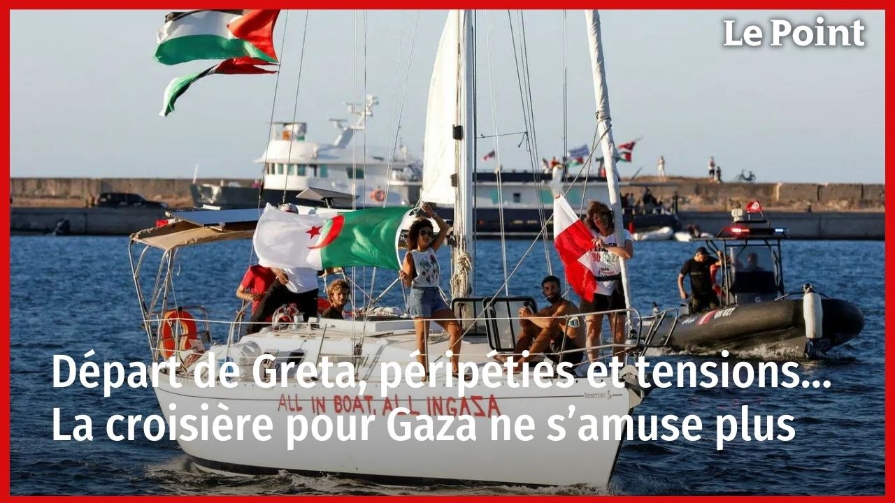 Départ de Greta, péripéties et tensions… La croisière pour Gaza ne s’amuse plus