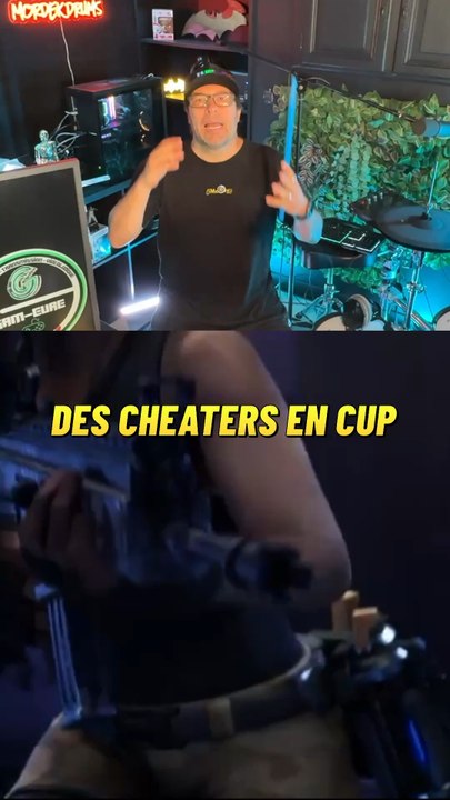 Des cheaters sur Fortnite en cup