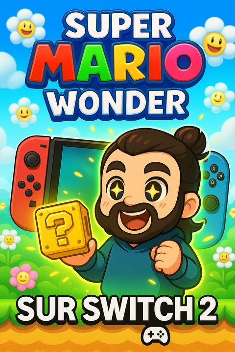 Super Mario Wonder arrive sur Switch 2 !