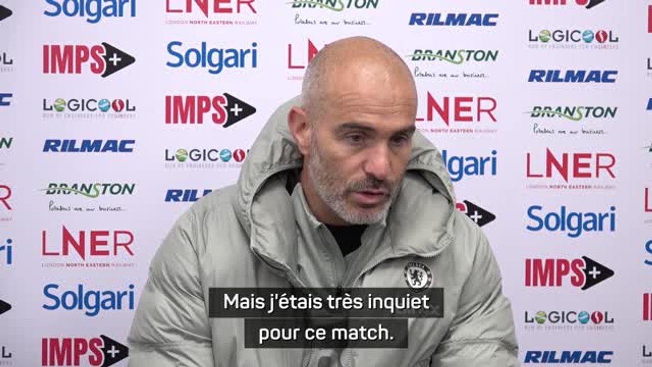 Chelsea - Maresca : "J'étais très inquiet pour ce match"