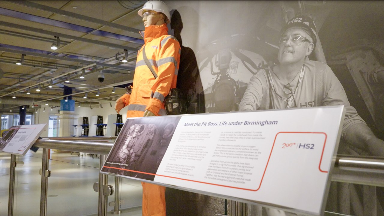 New HS2 exhibition opens at Thinktank, Birmingham Science Museum