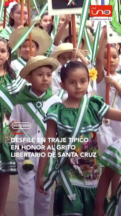 Desfile en trajes típicos