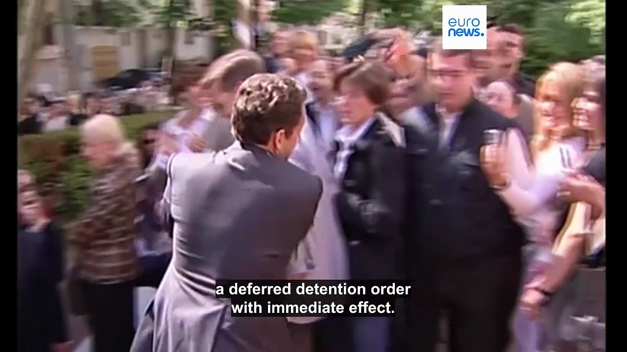 Former French President Sarkozy given five-year prison sentence in illegal financing case