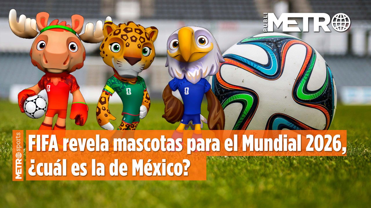 FIFA revela mascotas para el Mundial 2026, ¿cuál es la de México?