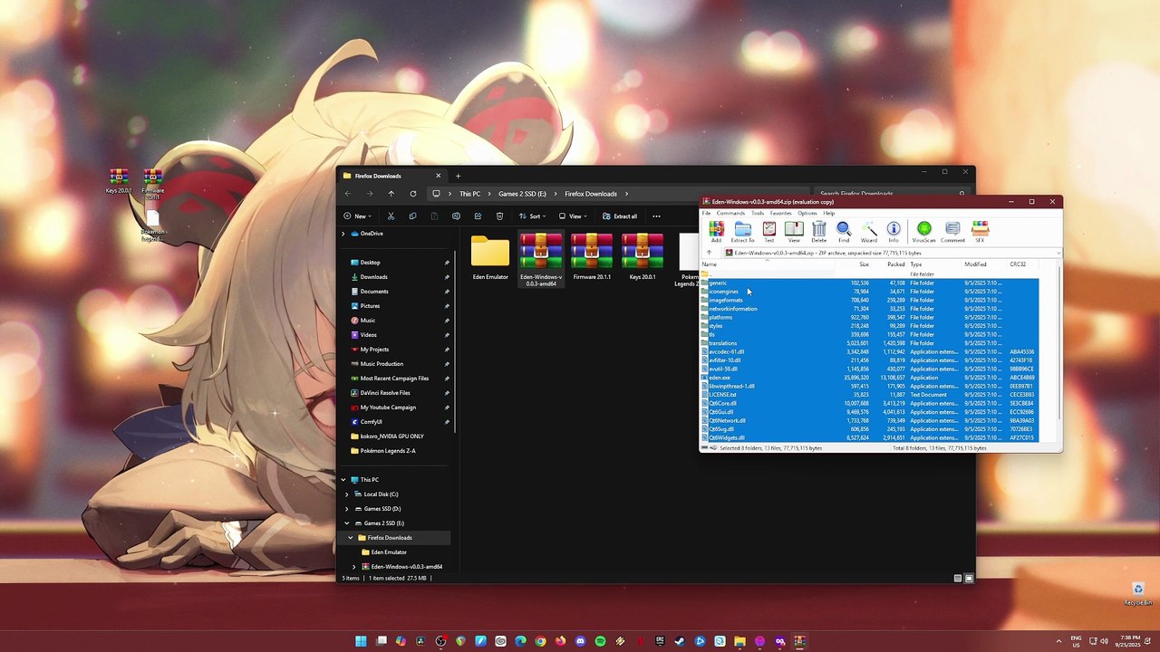 Step by Step Installation of Pokémon Legends Z-A (XCI) on PC