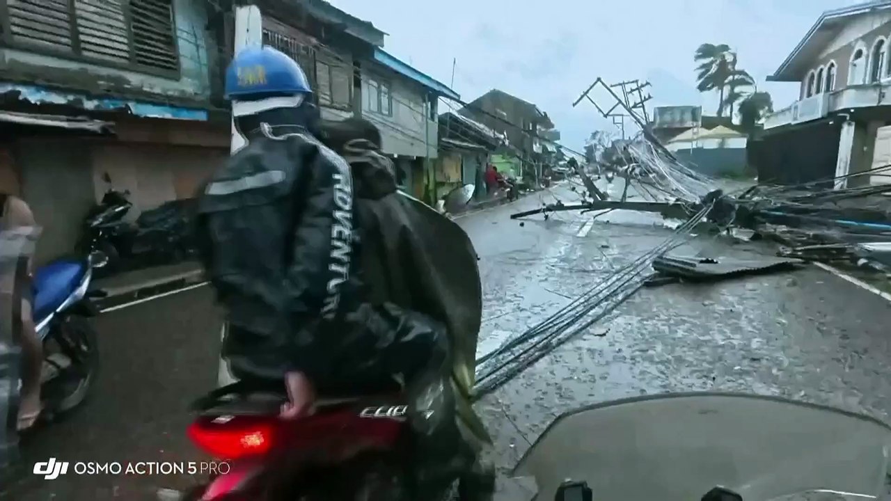 Тысячи эвакуированы из-за тайфуна "Буалой" на Филиппинах