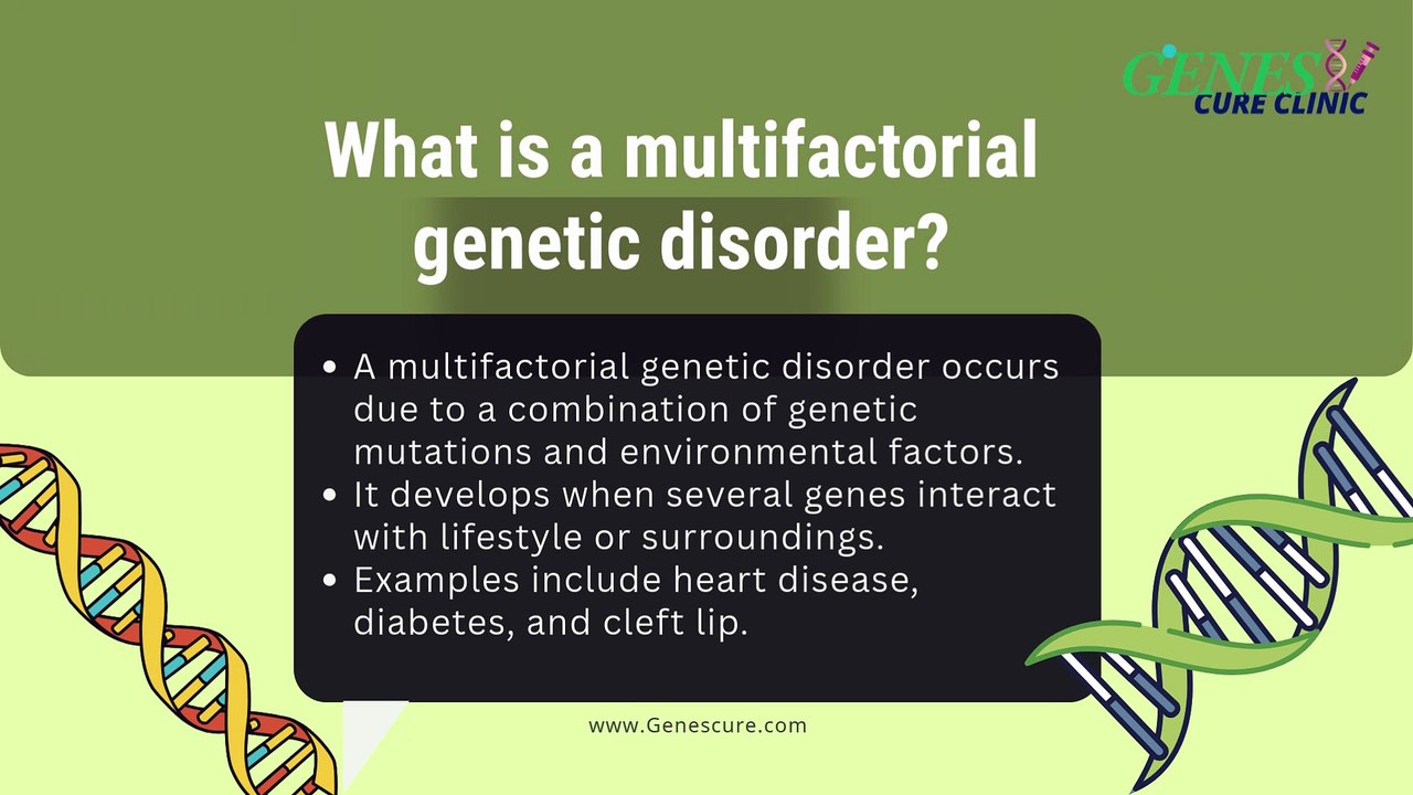 What is Multifactorial Genetic Disorder? Causes, Symptoms, and Examples