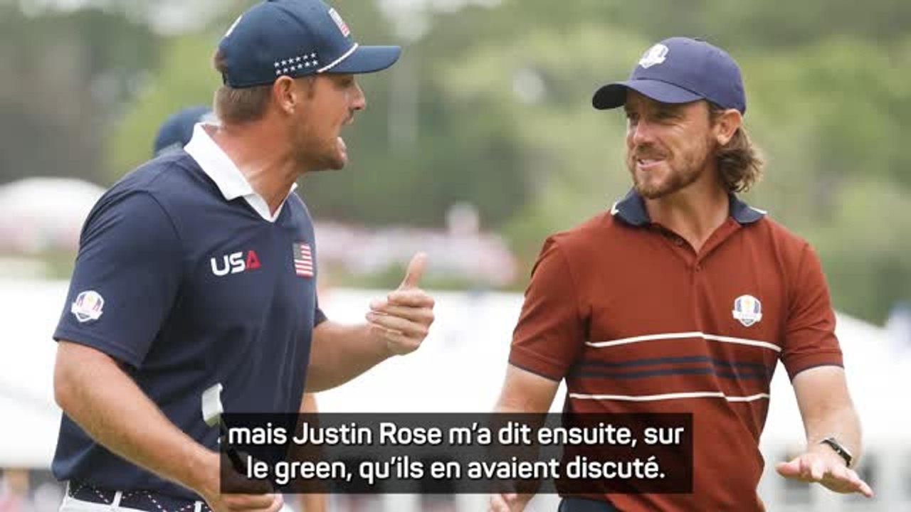 Ryder Cup - Keegan Bradley apaise les tensions : "Rose et DeChambeau se sont expliqués"