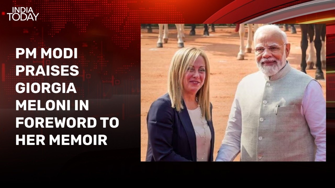 PM Modi pens foreword for Giorgia Meloni’s memoir, praises her as outstanding leader