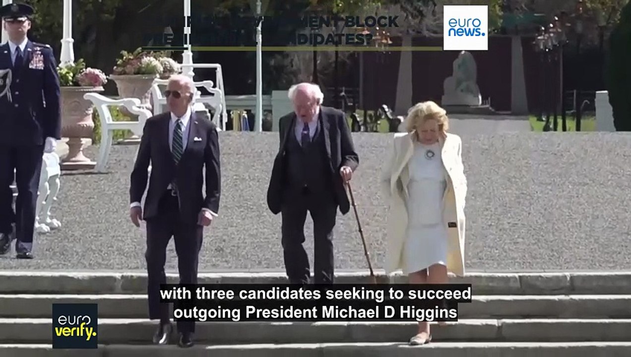 Did the Irish government block people from running for president?