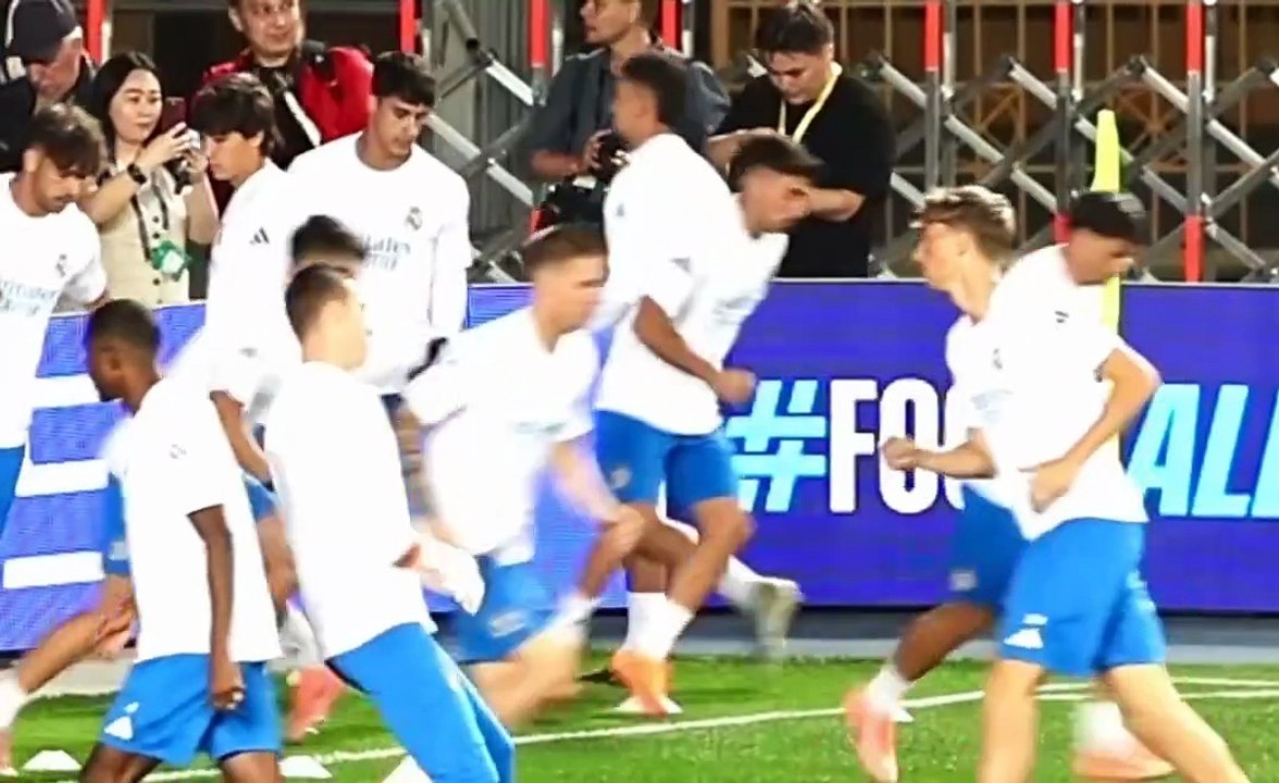 Madrid en Almaty: David Jiménez brilla en el entrenamiento y gana la confianza de Xabi ⚽