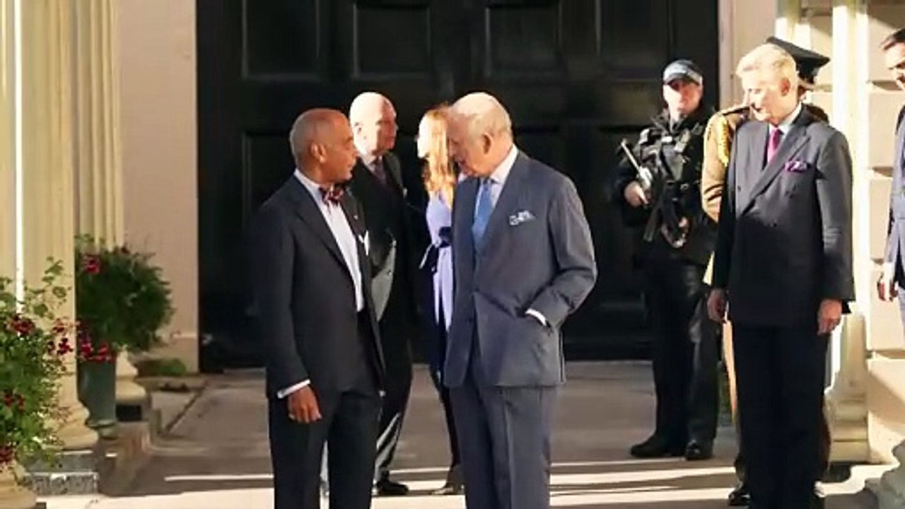 King arrives at King Charles III Charitable Fund