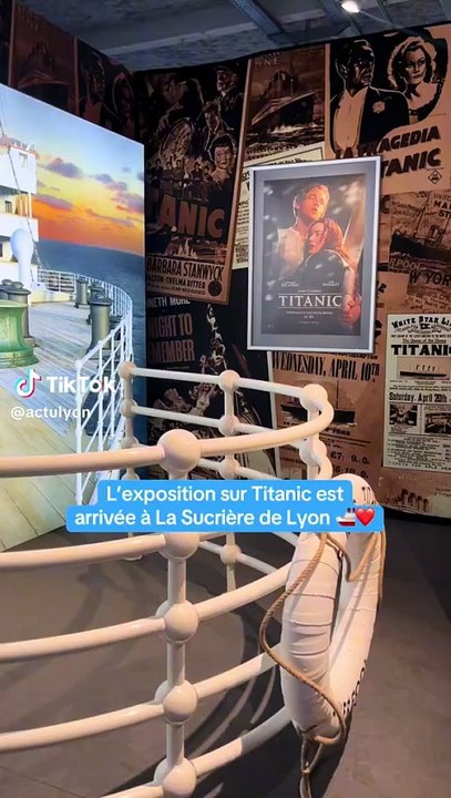 « Titanic : un voyage immersif », la nouvelle exposition de La Sucrière à Lyon
