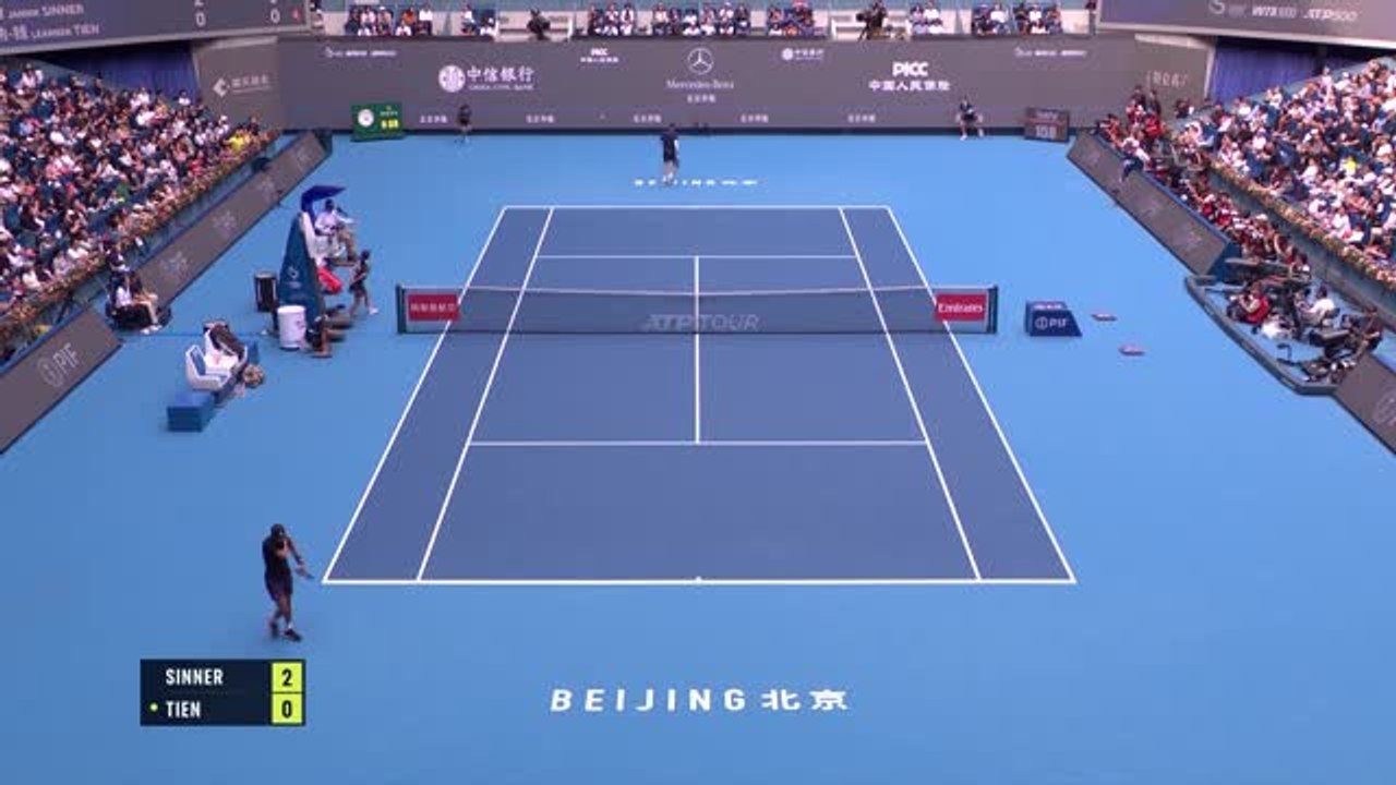 Pékin - Sinner remporte son 21e titre