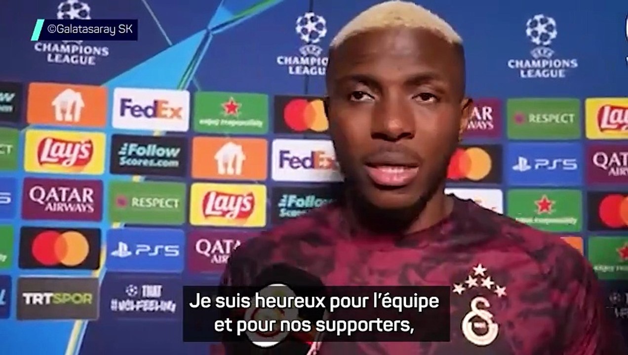 Osimhen : "Un sentiment incroyable"