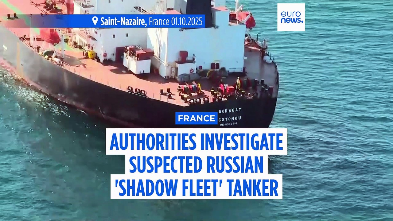 France investigating Russia-linked tanker for 'serious offences,' Macron says