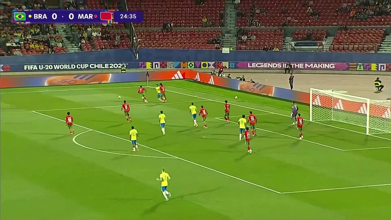 Le replay de Brésil - Maroc - Foot - Coupe du monde U20