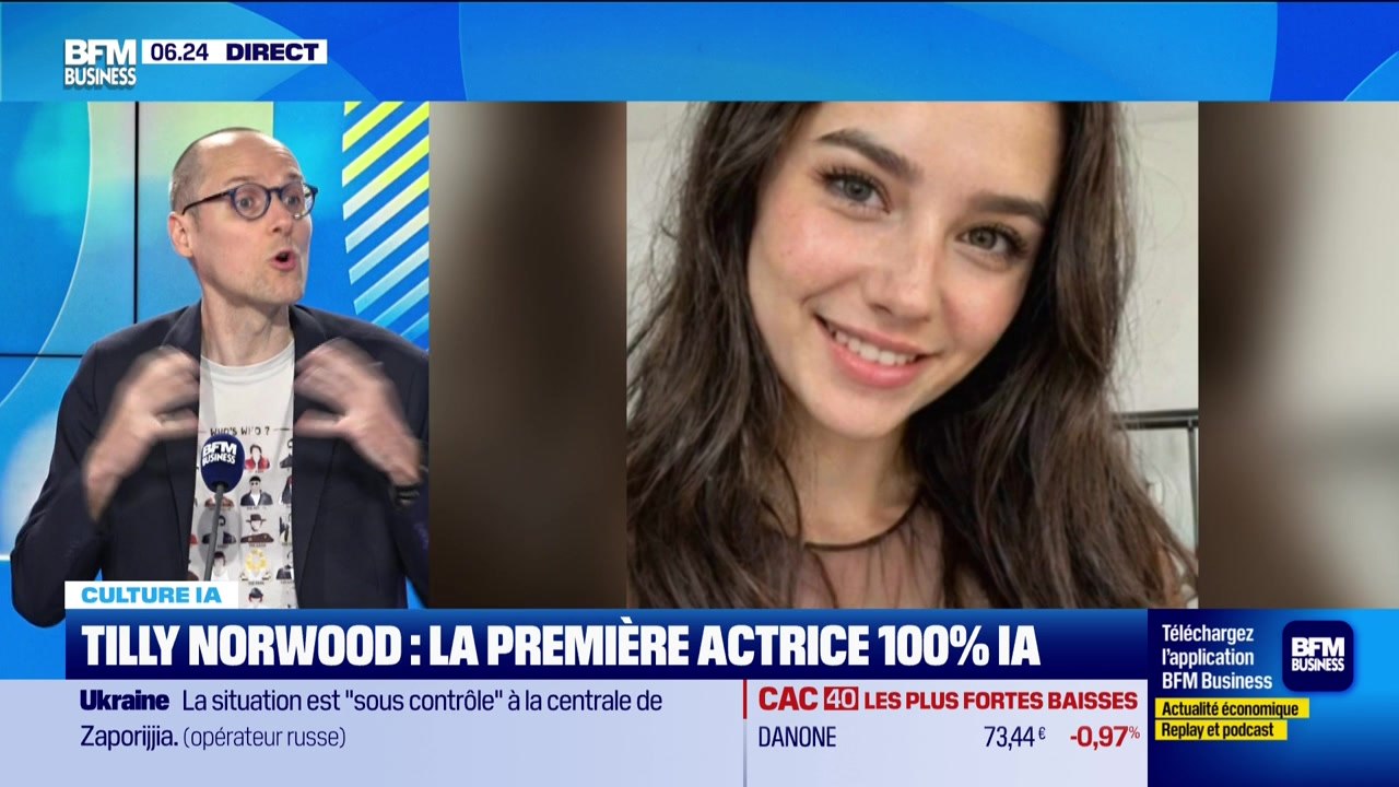 Culture IA :  Tilly Norwood, la première actrice 100% IA, par Anthony Morel - 02/10