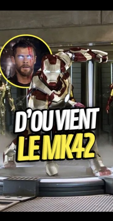 D’où vient vraiment le mark 42 ? #ironman #ironman3 #avengers #thor #marvel #theorie #tonystark #mcu