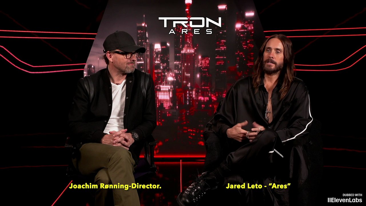 Disney Tron Ares Interview (Spanish)