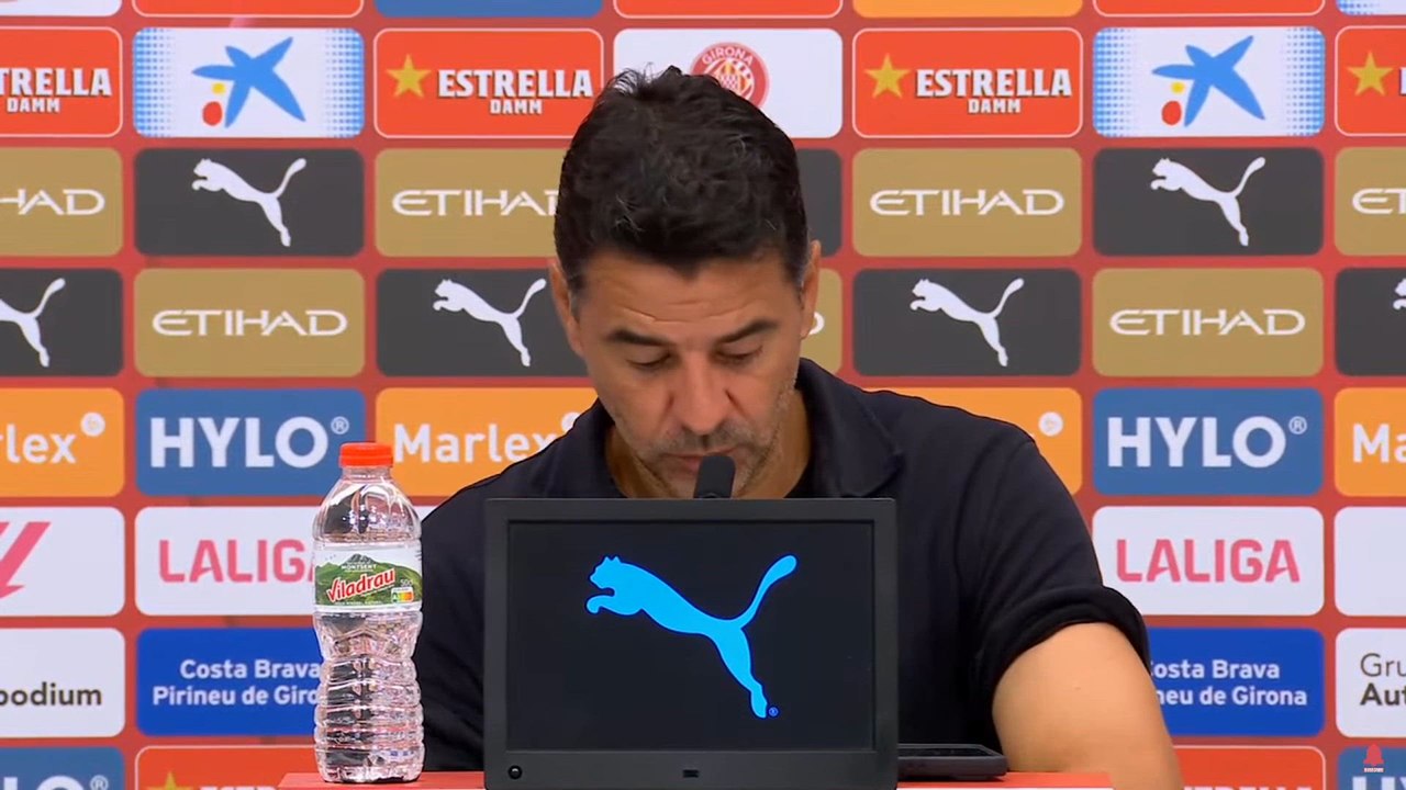 MÍCHEL SÁNCHEZ, rueda de prensa COMPLETA post GIRONA 2 - 1 VALENCIA de LALIGA