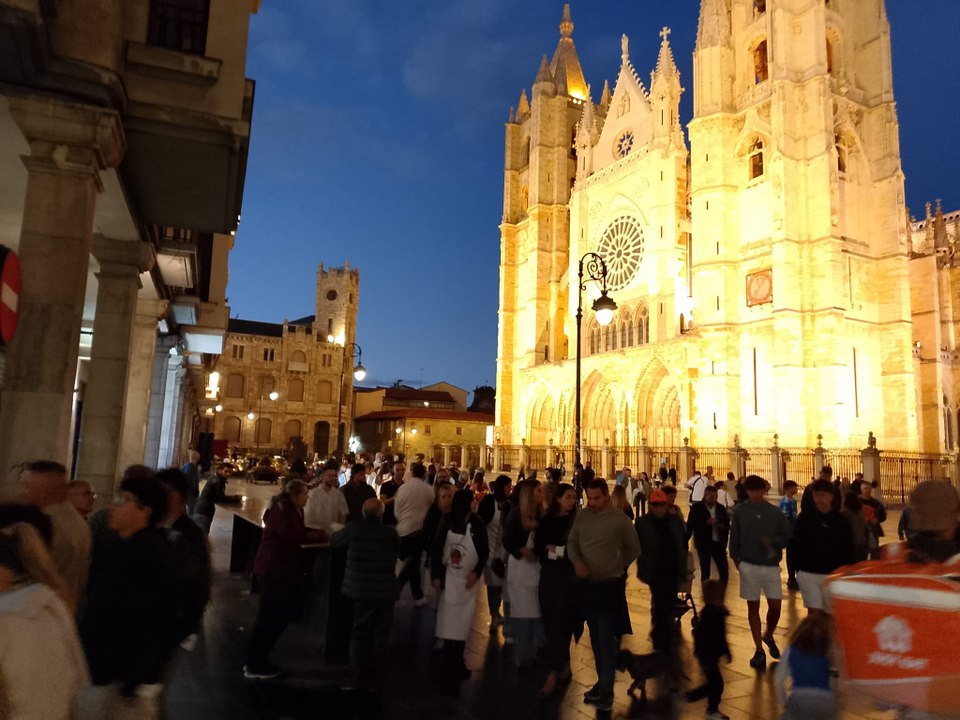 Las calles abarrotadas por San Froilán