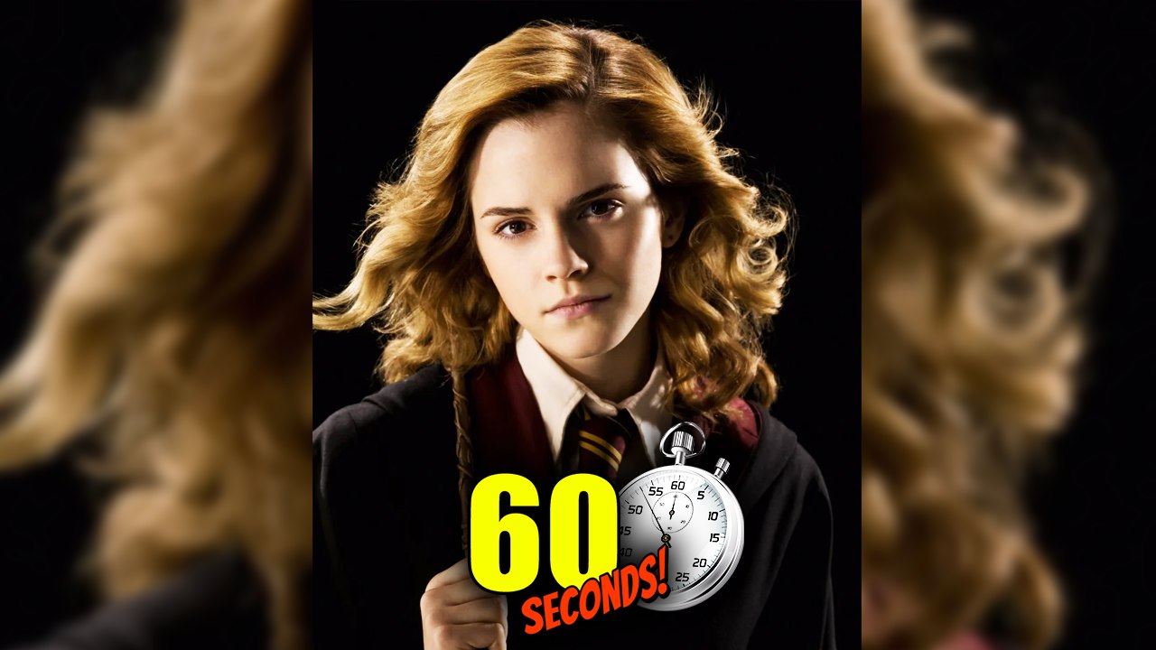 HERMIONE GRANGER en 1 MINUTE !