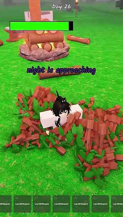 Building Afk Camp in 99 Nights in the Forest  _roblox _99nightintheforest(480P)