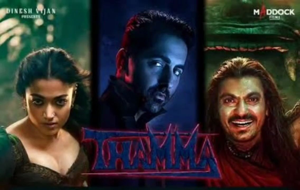 Thamma Full Movie - Ayushman Khurana, Rashmika Mandanna, Nawazuddin Siddiqui | New Bollywood Release