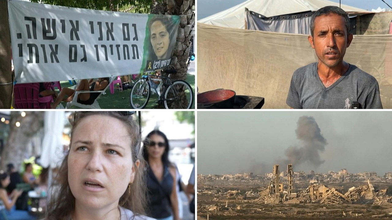 Wie denken Palästinenser und Israelis über die Gaza-Verhandlungen?