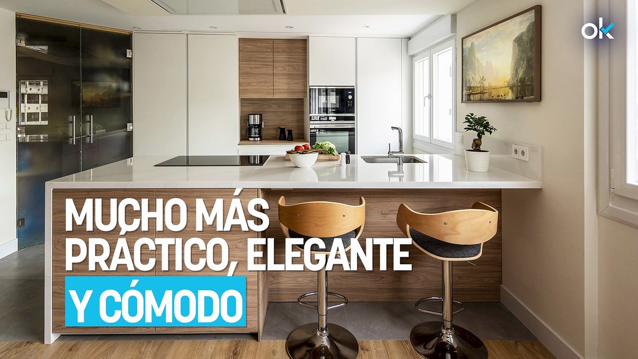 Adiós a las islas de cocina: su sustituto es mucho más práctico, elegante y cómodo