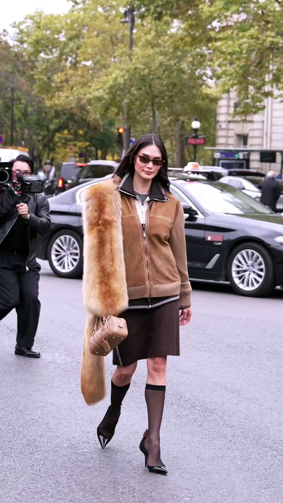 Slik var antrekkene utenfor Miu Miu SS26-visningen!