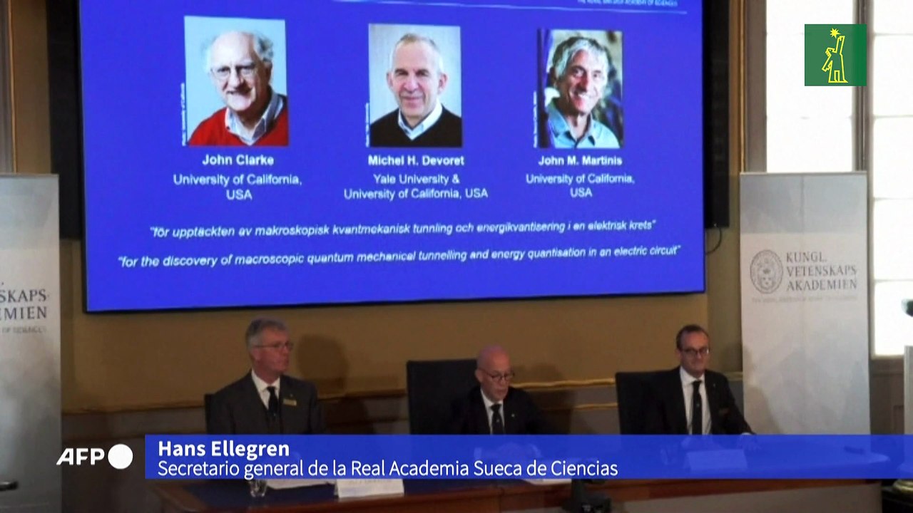 El Nobel de Física premia a tres descubridores del efecto túnel cuántico