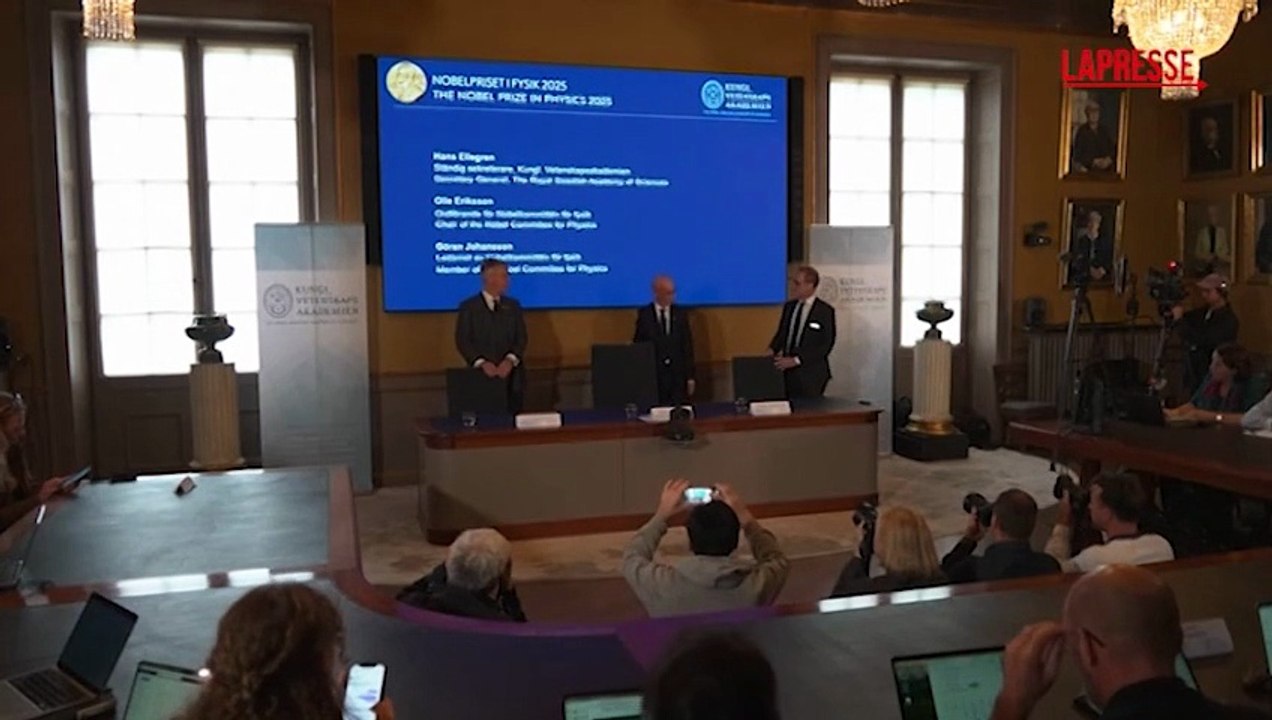 Nobel 2025: premio per la Fisica a John Clarke, Michel H. Devoret e John M. Martinis