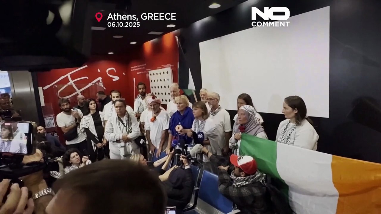 Greta Thunberg deported from Israel after joining Gaza aid flotilla