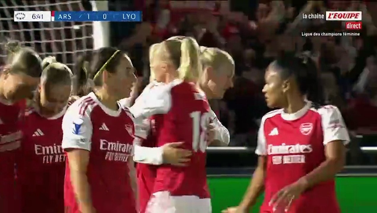 Tous les buts de Arsenal-OL Lyonnes - Foot - Ligue des champions (F)