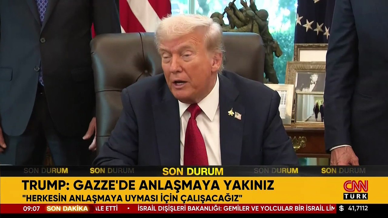 Son Dakika: Trump'tan kritik Gazze açıklaması: Anlaşmaya yakınız