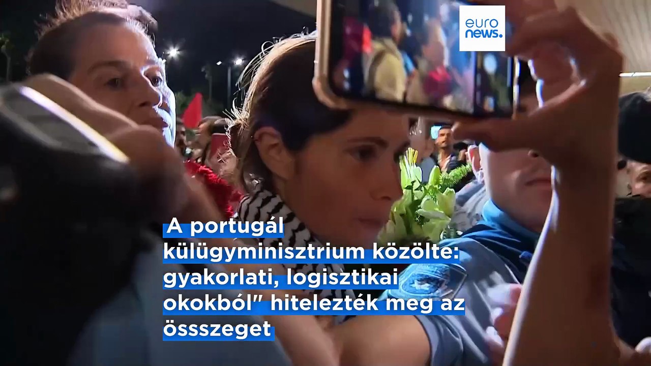 A portugál kormány benyújtotta a számlát a flottilla aktivistáinak hazaszállításáért